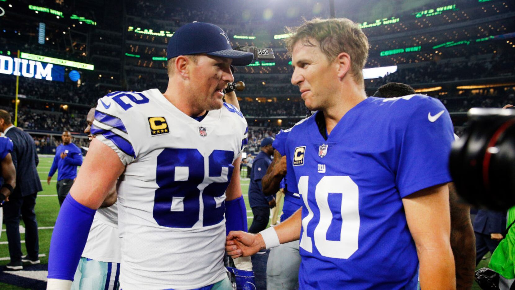Daryl 'Moose' Johnston on 'pivotal' Cowboys moment this week, what Eli  Manning deserved