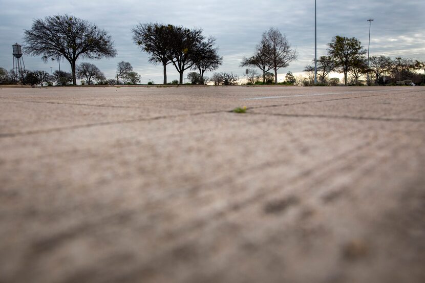 When a Fair Park neighborhood was destroyed it was replaced by this parking lot, which sits...