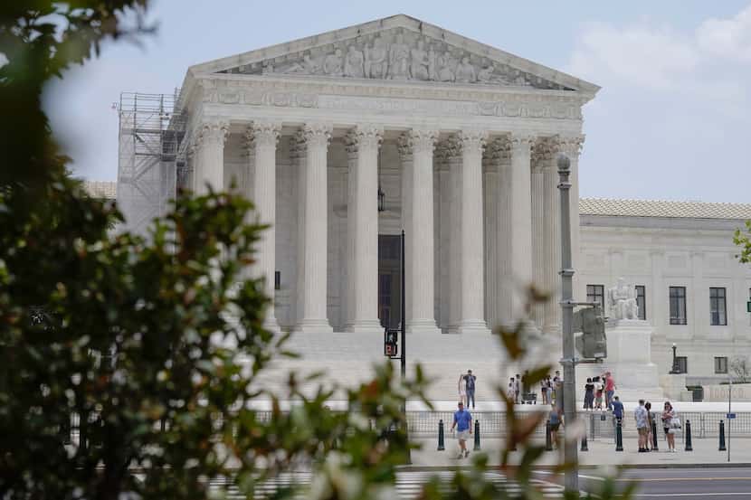 FILE - The U.S. Supreme Court is seen June 28, 2023, on Capitol Hill in Washington. A...