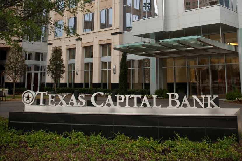 Exterior of Texas Capital Bank.