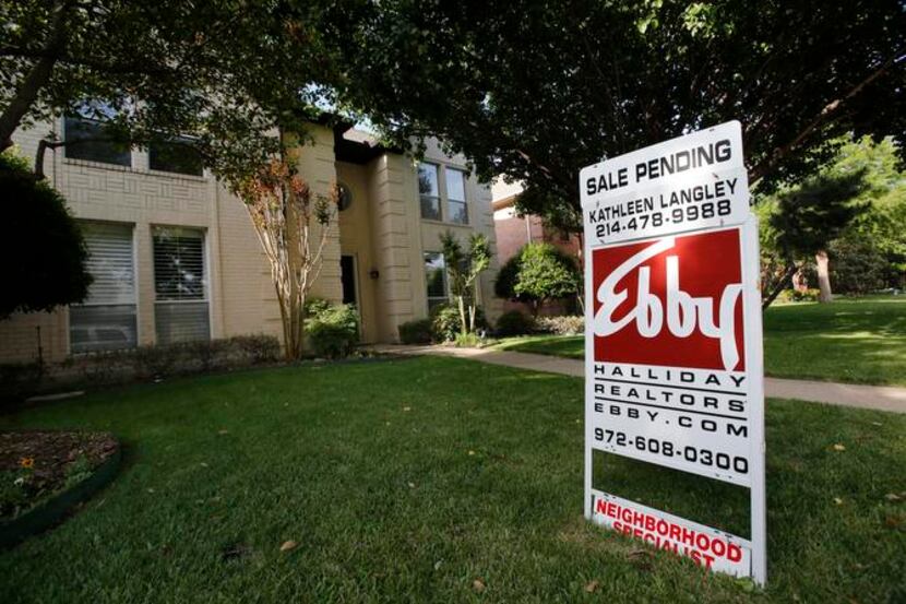 
Dallas-area home prices rose 11 percent in March from a year earlier.

