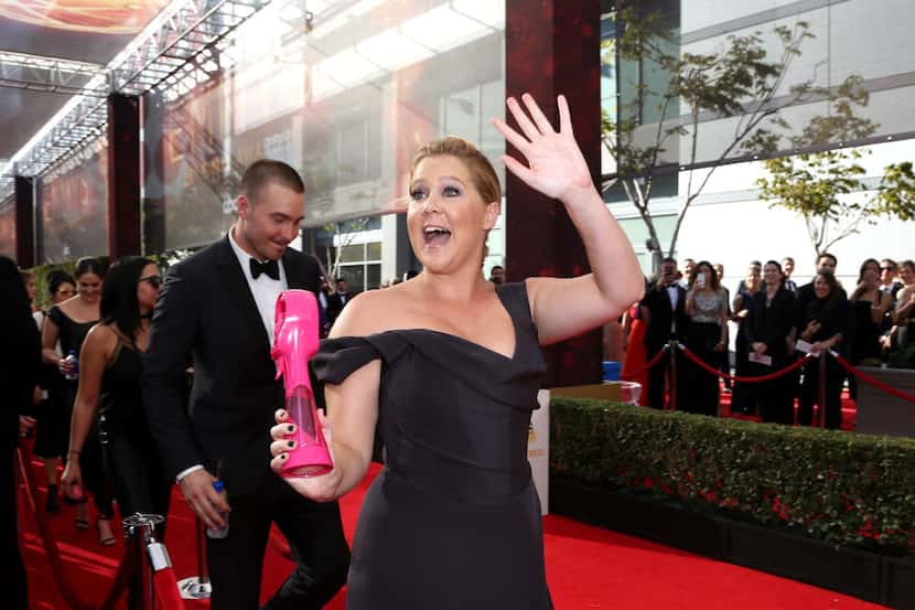 Amy Schumer arrived at the 68th Primetime Emmy Awards last month.