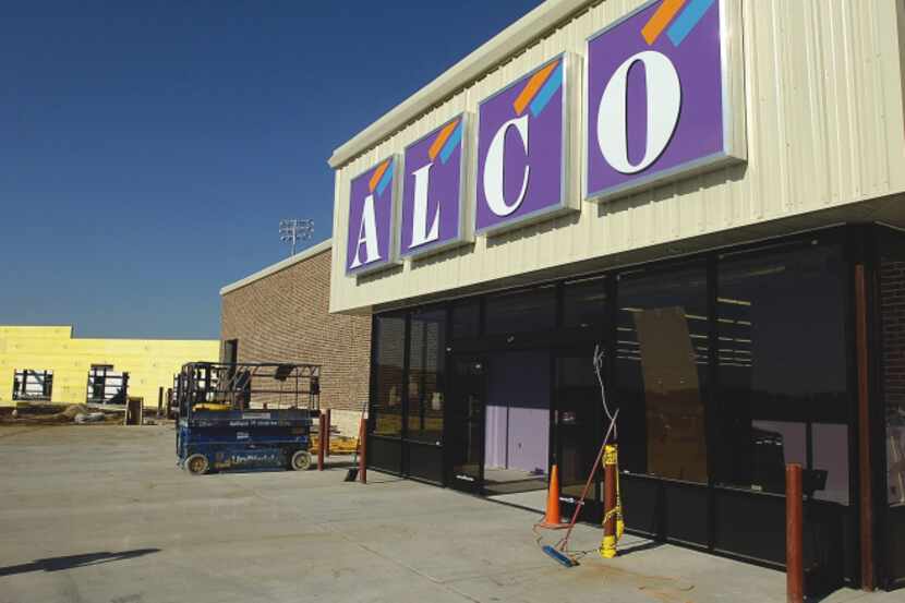 Alco, which has 35 Texas stores, including this one in Pilot Point, is moving its corporate...