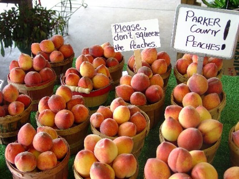 Small flat peaches are often called doughnuts because of their appearance and flavor.