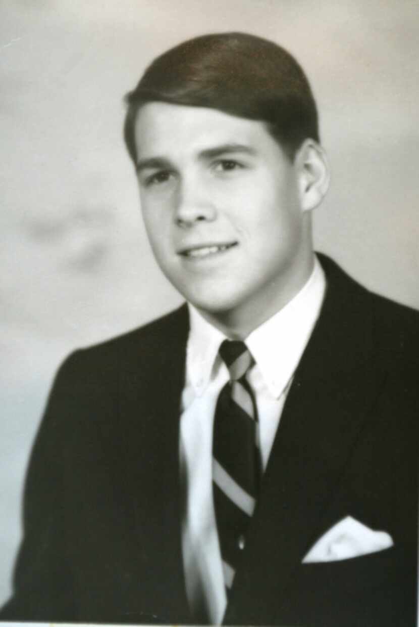  Rick Perry from his high school years.
