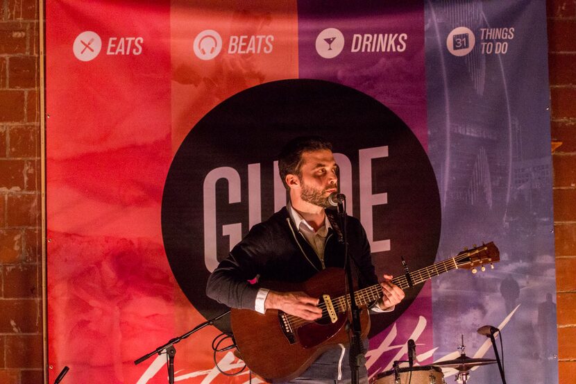 Peter Black of the The Orbans performed at Savor Dallas in March.