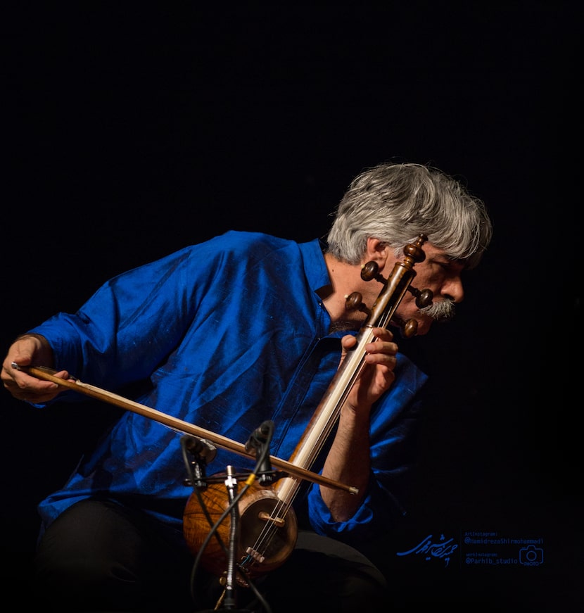 Iranian musician Kayhan Kalhor plays a classical Persian instrument to sold-out concerts.