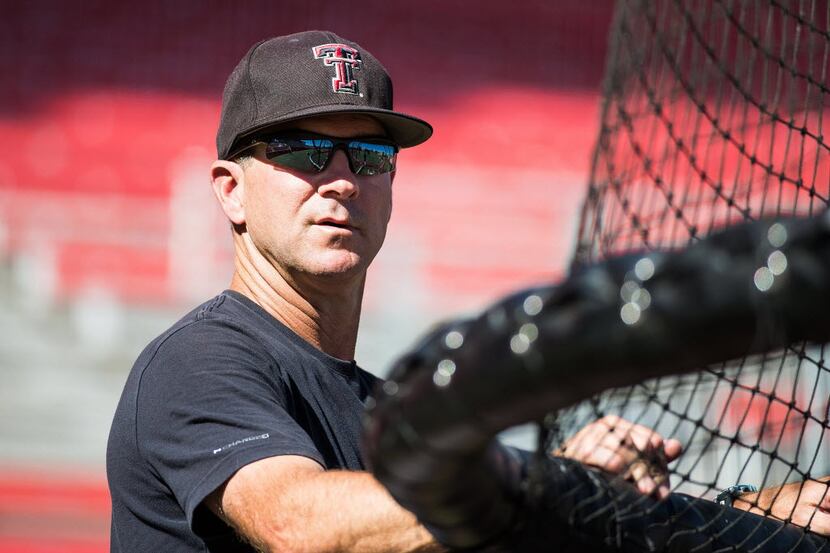 Texas Tech head baseball coach Tim Tadlock