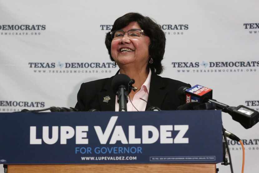 Recently-resigned Dallas County Sheriff Lupe Valdez announced Wednesday that she will seek...