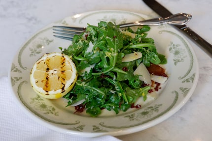 Arugula e bresaola at Via Triozzi is one of chef-owner Leigh Hutchinson's favorite...