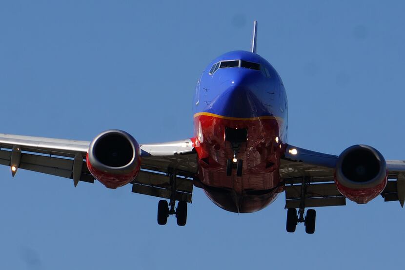  A Southwest Airlines jet approached Dallas Love Field in this February photo. (Terry...