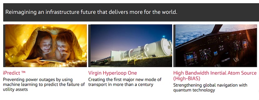 PA Consulting's recent work includes Virgin Hyperloop One and iPredict for public utilities.