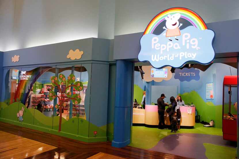 Esta instalación es la primera de Peppa Pig World of Play en Estados Unidos. La primera está...