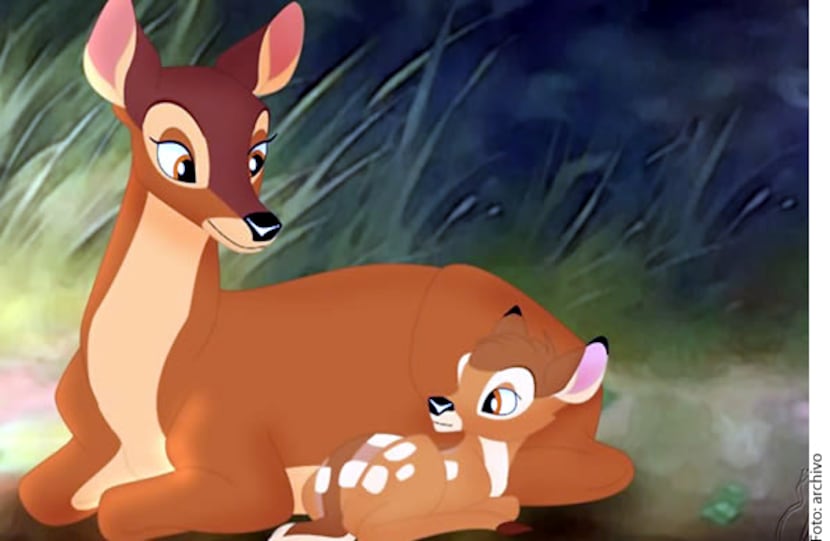 A scene from the Disney classic, 'Bambi.'