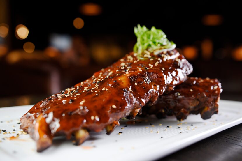 Sweet and sour baby back ribs from Sum Dang Good Chinese