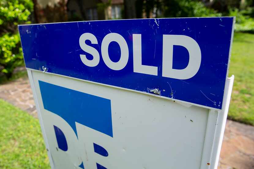 North Texas home valuations are sales rose 16% in June after two months of steep declines.