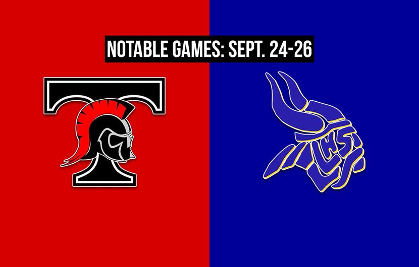 Notable games for the week of Sept. 24-26 of the 2020 season: Euless Trinity vs. Arlington...
