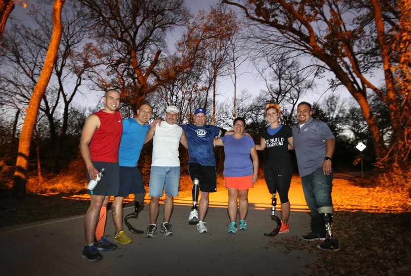 From left: Charlie Garcia, Mike Dimas, Jerry Fernandes, Larry Olchak, Yolanda Dimas, Jen...