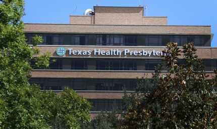 Texas Health Presbyterian Hospital at 8200 Walnut Hill Lane in Dallas, photographed on...