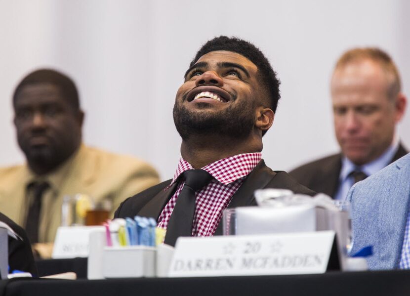 Dallas Cowboys running back Ezekiel Elliott (Ashley Landis/The Dallas Morning News)