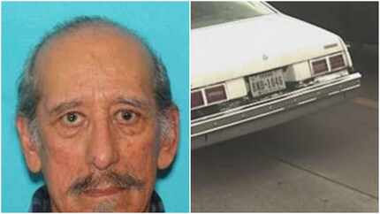 Manuel Contreras, 86, of Richardson, reported missing in Mesquite, is believed to be driving...