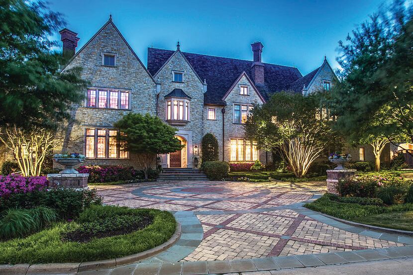 The European-inspired estate at 25 Braewood Place – built by Bob Thompson and designed by...