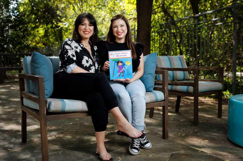 The Dallas mother-daughter duo of Linda Garcia (left) and Elizabeth Ruiz wrote My Stock...
