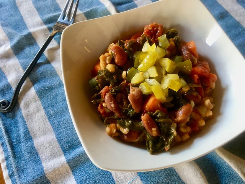 Beans, Greens and Grains Bowl