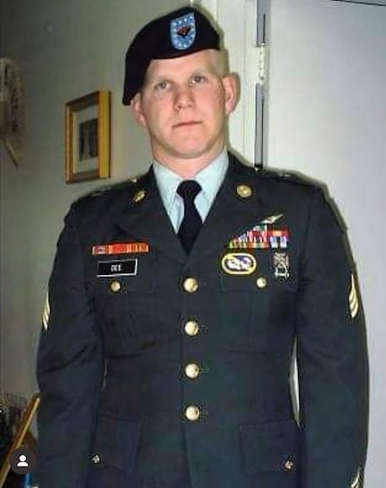 Army Sgt. Jeremiah Dee pictured at Fort Campbell, Ky., in 2004.