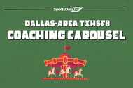 Keep track of every head coaching change for football teams in the Dallas area.