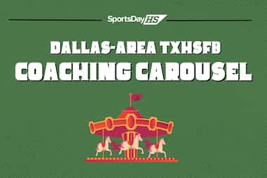 Keep track of every head coaching change for football teams in the Dallas area.