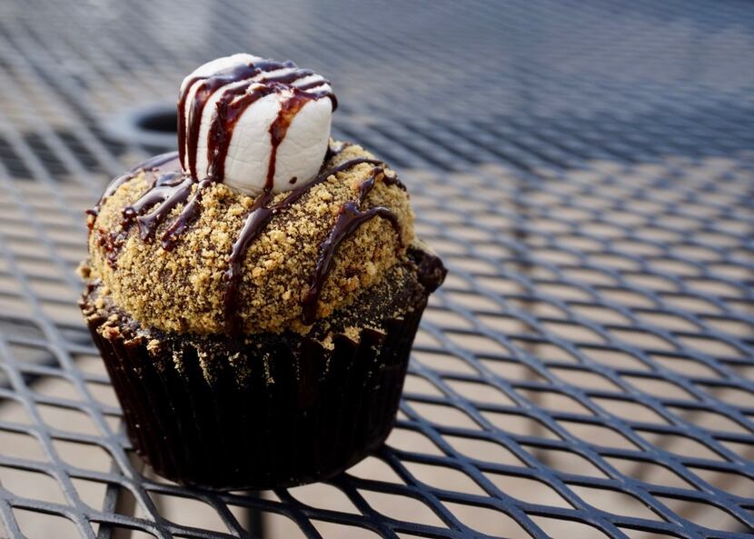 Reverie Bake Shop's vegan, and therefore dairy-free, s'mores cupcake is a must for any...