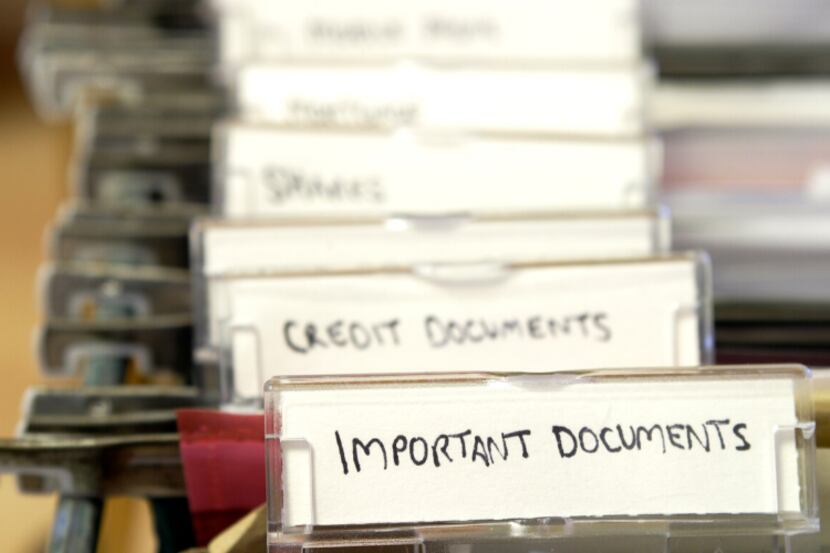 There are certain documents that you should make sure you have together.