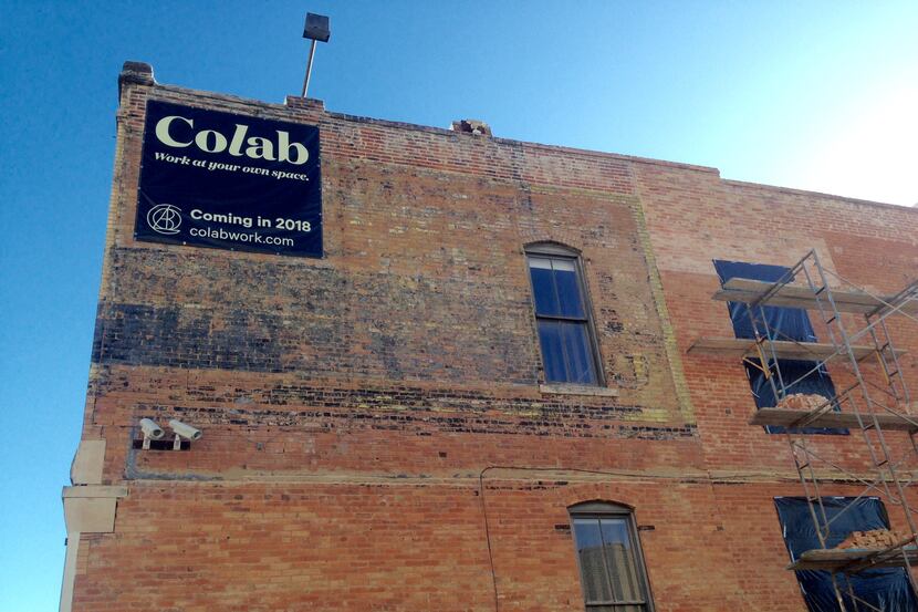 CoLab Workspace is renovating an historic building on downtown's' east side for its first...