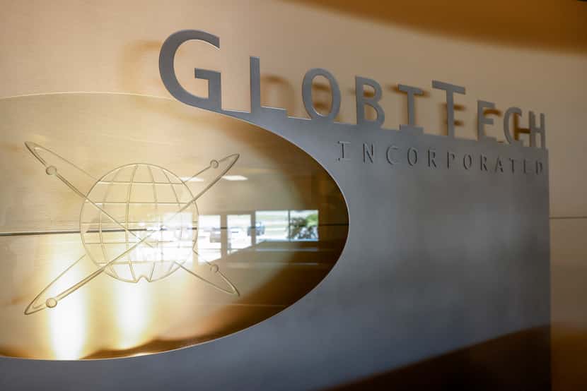 The GlobiTech office pictured in Sherman, Texas, Wednesday, June 29, 2022.