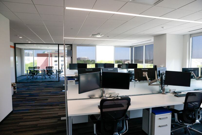 PNC wants the tech hub to be an open office plan with private spaces on the sides of the...
