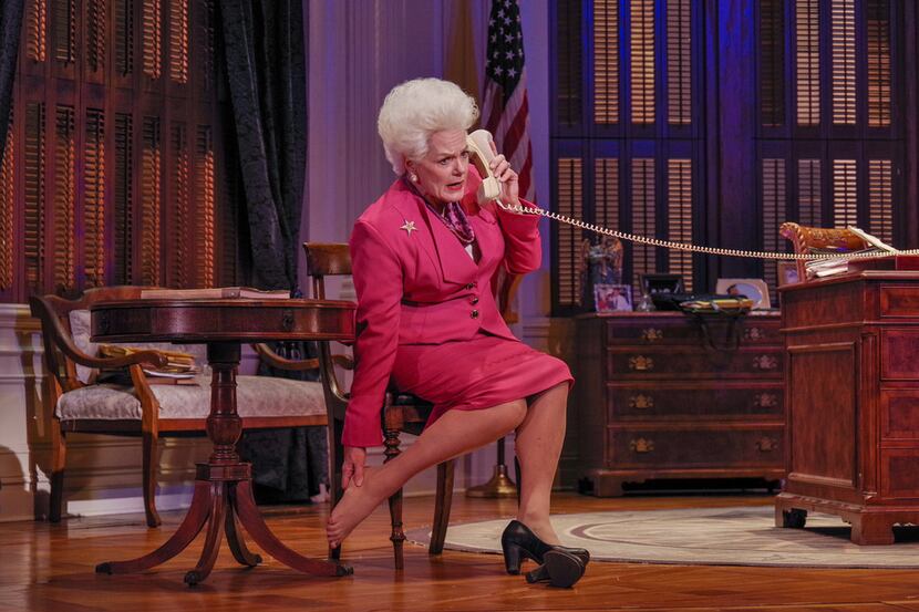 Fort Worth actress Libby Villari plays Texas Gov. Ann Richards in Holland Taylor's one-woman...