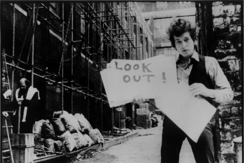 Look out kid, it's something you did: Bob Dylan in D.A. Pennebaker's 1967 film "Don't Look...