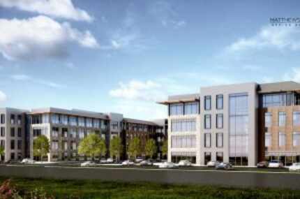 Matthews Southwest plans several office buildings in its Proper business park on U.S. 380....