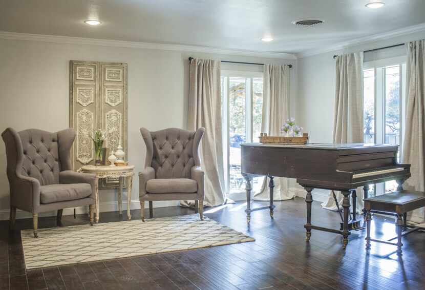A living room redone by Chip and Joanna Gaines of HGTV s Fixer Upper As seen on Fixer Upper,...