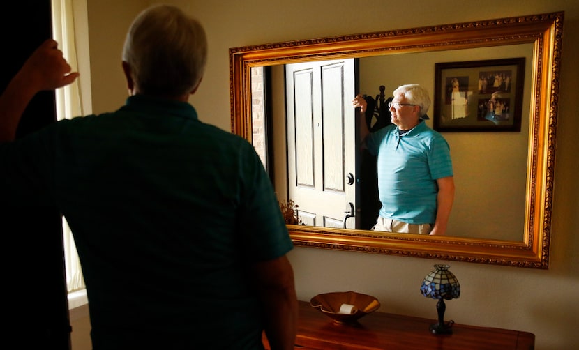 Garland ISD security officer Bruce Joiner, who was shot by terrorists outside the Garland...