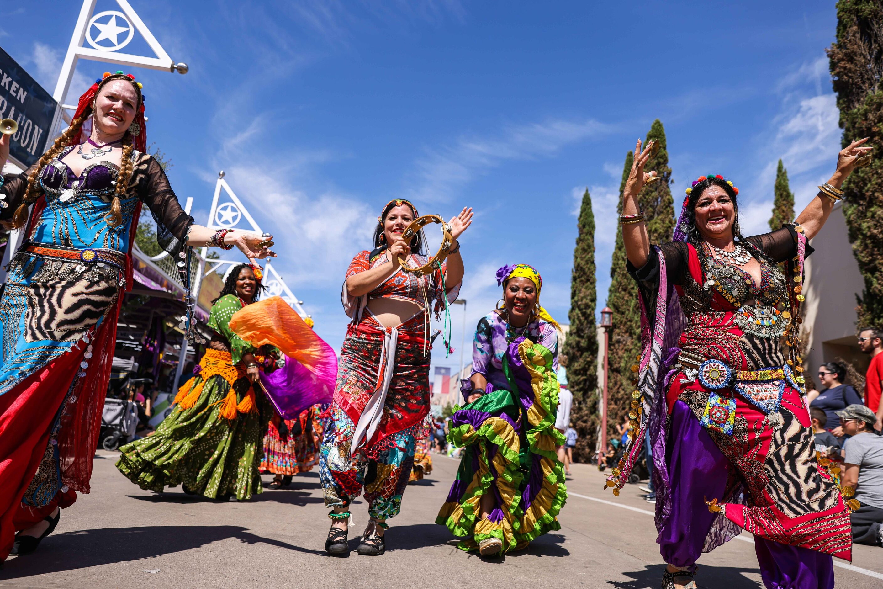 The annual Opening Day Parade at the State Fair of Texas in Dallas on Friday, September 24,...