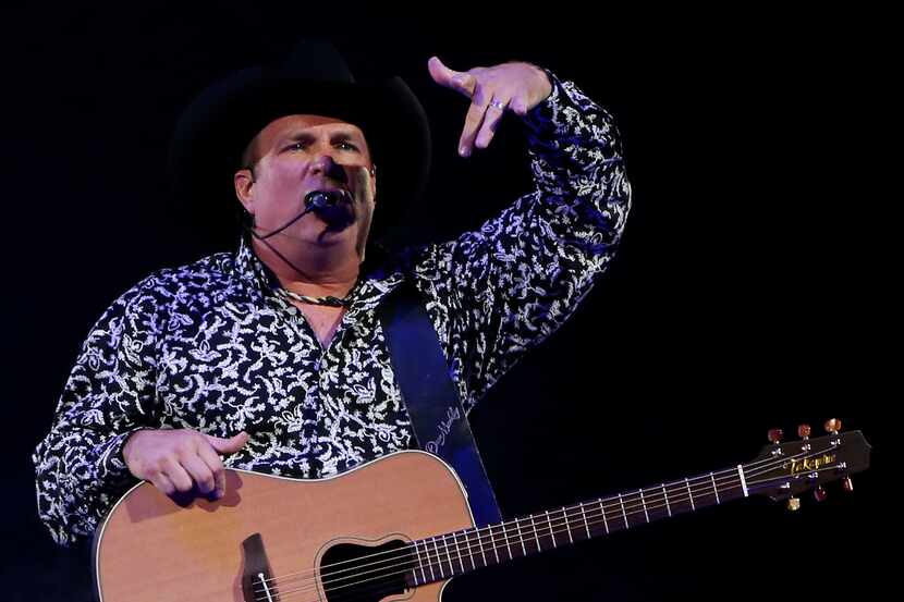 Garth Brooks, seen here at American Airlines Center in Dallas on Thursday, has a story,...