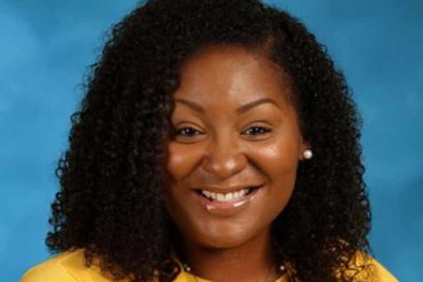 Natasha McDonald, principal of Roach Middle School in Frisco