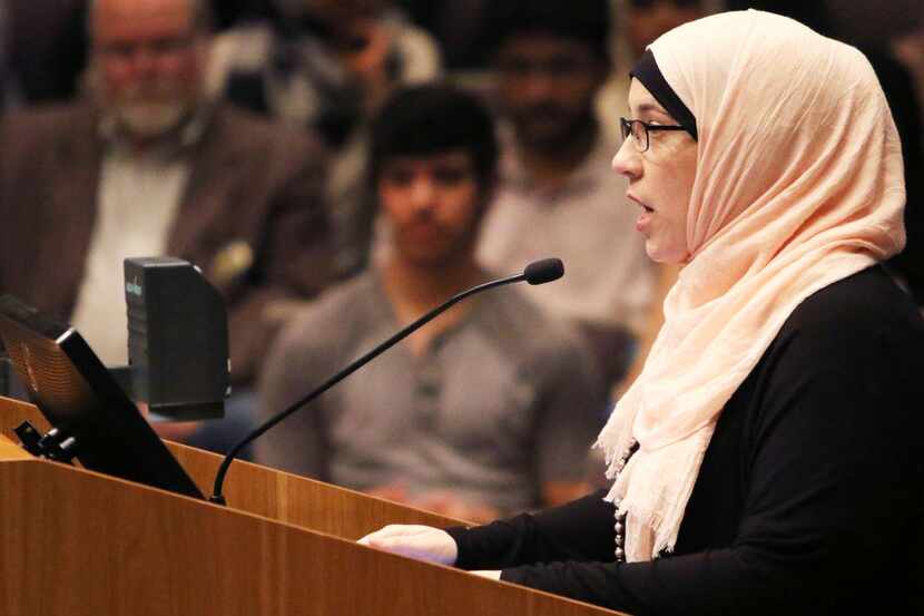 
Alia Salem, who directs the North Texas chapter of the Council on American-Islamic...