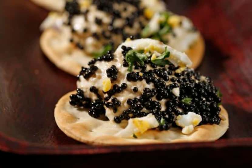 
Caviar Pie for Anne McCann column, photographed August 20, 2014.
