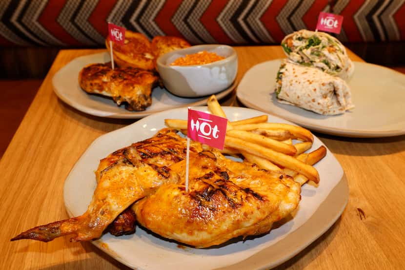 At Nando's Peri-Peri, a South African chicken chain that just opened its first North Texas...