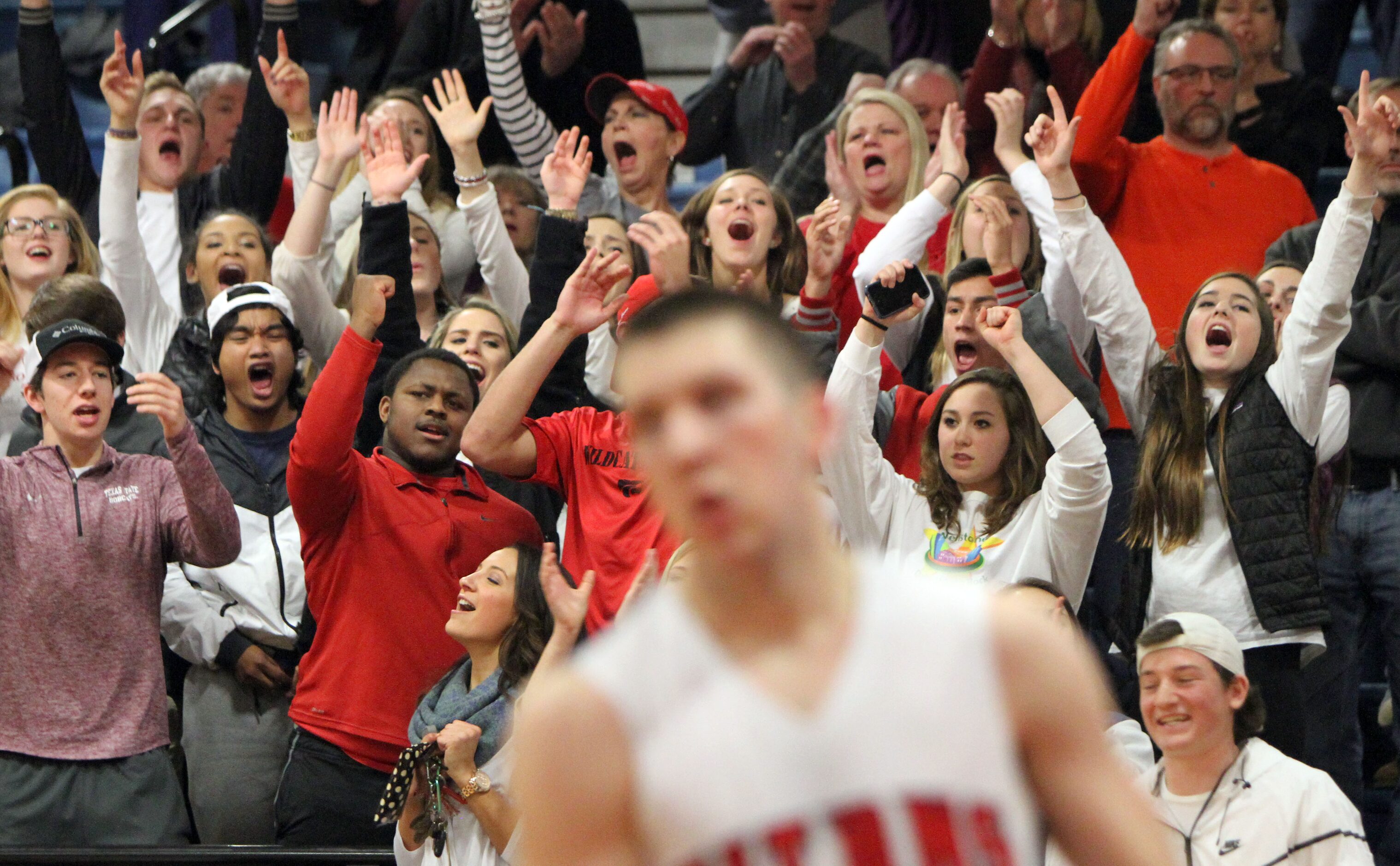 A large crowd of fans vocalized their support for The Woodrow Wilson Wildcats following a...