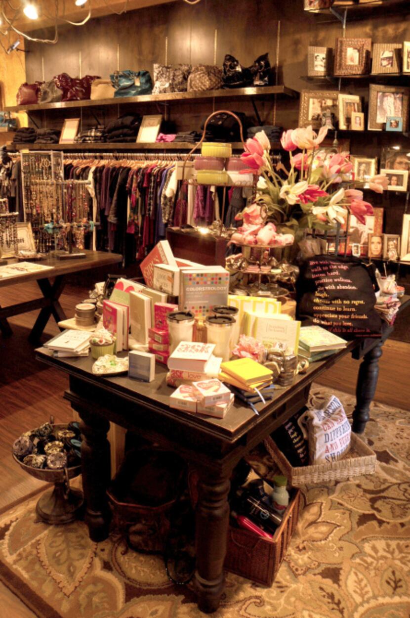 Francesca's Collections carries scarves. slippers and decor that might appeal to Grandma.