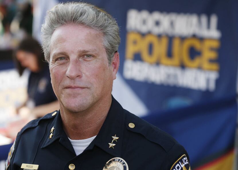 Kirk Riggs has been Rockwall's police chief for a little over two years.  (Michael...